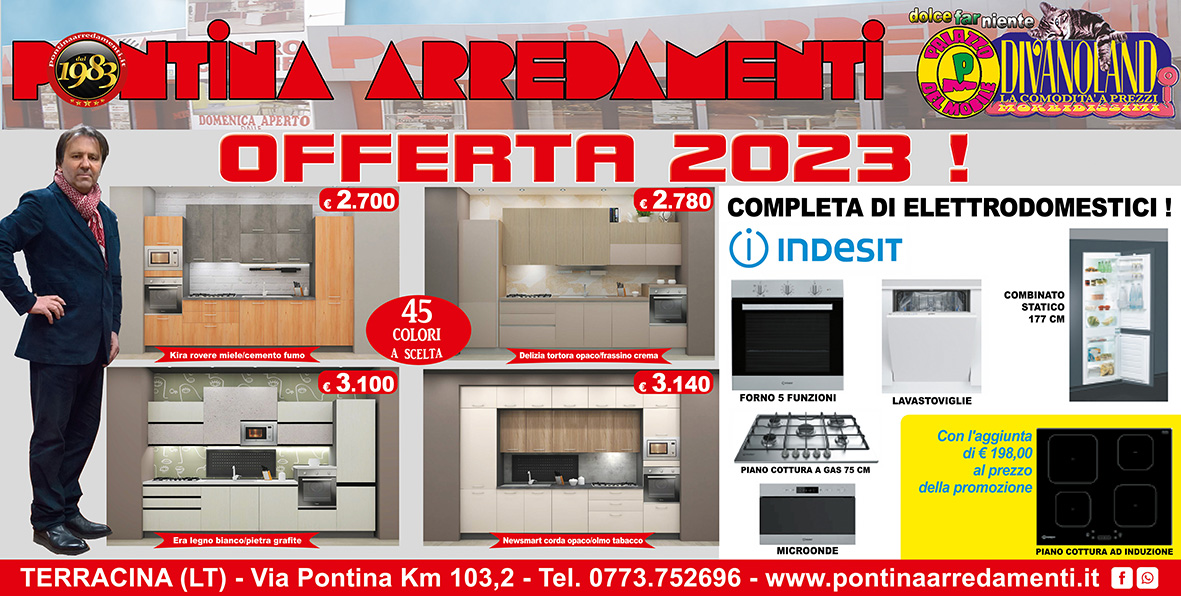 cucine in promozione Latina